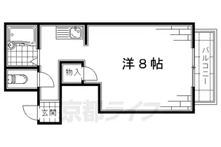 カウベル【301号室】の間取り