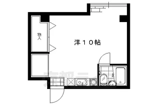 コスモプラザ【301号室】の間取り