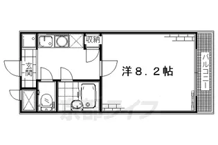 カントリーベア【2階】の間取り