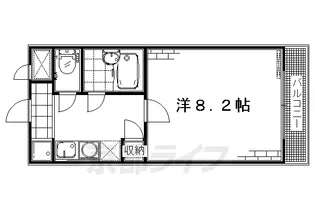 カントリーベア【2階】の間取り