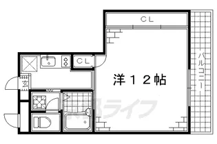 Pure Crystal【1階】の間取り
