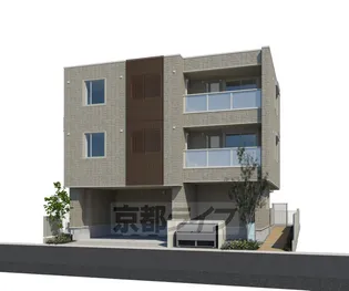 京都府京田辺市河原食田【マンション】の外観