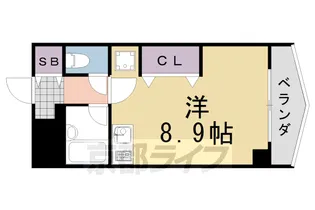 京都府京都市西京区川島東代町【マンション】の間取り