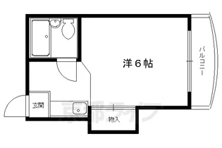 サンハイム島谷【3階】の間取り