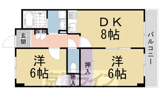 セレーノ祥豊【3階】の間取り