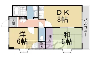 「セレーノ祥豊」【2階】の間取り
