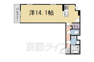 ガーデン・アイリス【2階】の間取り