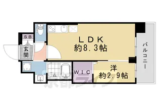 「ソルテラス京都JUJO薫」【4階】の間取り