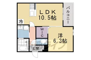サンセレーノ minami【301号室】の間取り