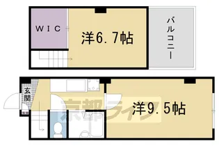 ハウスオブローゼⅡ【4階】の間取り