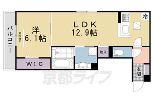 カーサ・コチネッラ【1階】の間取り
