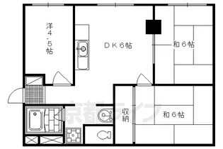 パレット御池【806号室】の間取り