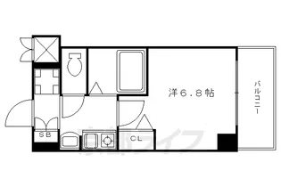 京都府京都市中京区富小路通御池上ル守山町【マンション】の間取り