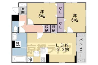 アルカディア【3階】の間取り