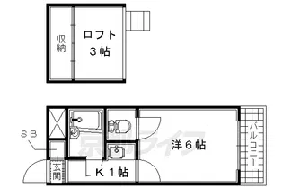ヨーロピアン15番館【110号室】の間取り