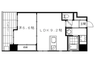 シルエラ御所南【5階】の間取り