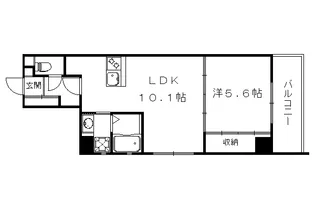 シルエラ御所南【6階】の間取り