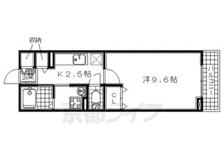 ルミエール エイメイ【2階】の間取り