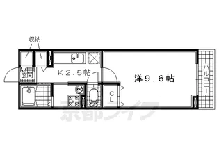 ルミエールエイメイ【2階】の間取り