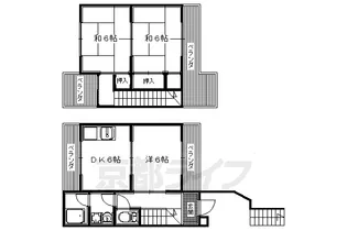 美桜南シャインハイツ【1階】の間取り
