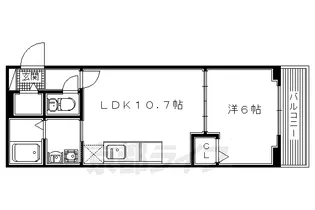 セレーノ【1階】の間取り