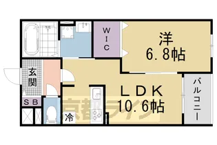 ヴェールフォンセ【3階】の間取り