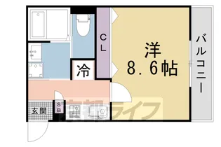 仮称)上京区堀出シ町 新築計画【2階】の間取り