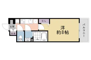 「ソルテラス京都JUJO薫」【6階】の間取り