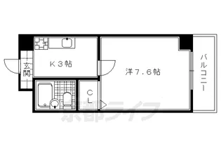 casa comodo【2階】の間取り
