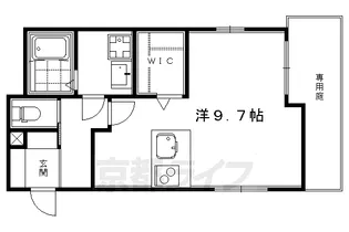 みやび小路【1階】の間取り