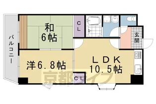 メゾン・バレル【202号室】の間取り