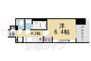 プレサンス大津京町ヴェリス【10階】の間取り