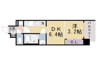 プレサンス大津京町ヴェリス【12階】の間取り
