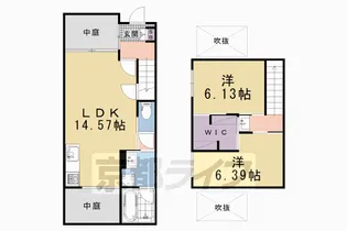 仮称)今出川コートハウス【1階】の間取り