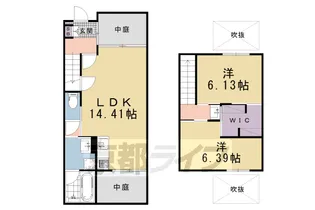 仮称)今出川コートハウス【1階】の間取り