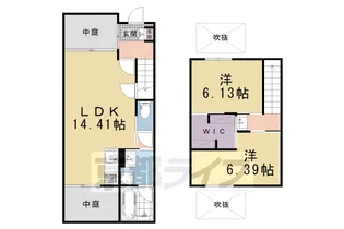 仮称)今出川コートハウス【1階】の間取り