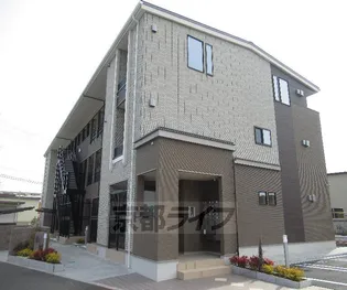 京都府八幡市川口萩原【アパート】の外観