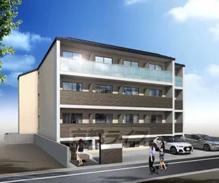 仮)西ノ京東月光町新築マンション【1階】の外観