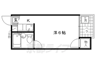 八千代ビル【303号室】の間取り