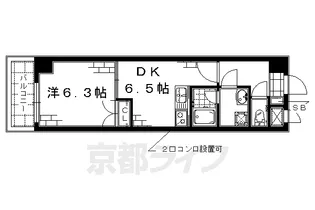 リバーサイド藤井【303号室】の間取り
