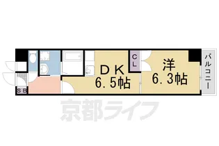 リバーサイド藤井【202号室】の間取り