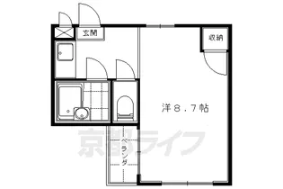 PINE TREE【3階】の間取り