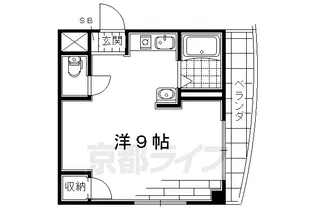 PINE TREE【101号室】の間取り