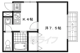 ビラージュエクセル【301号室】の間取り