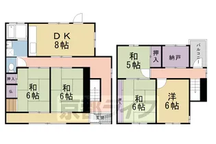 京都府京都市北区紫野今宮町【一戸建】の間取り
