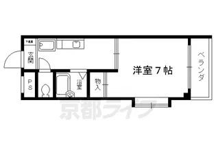 marry京都祇園【305号室】の間取り