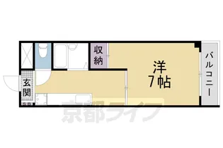 marry京都祇園【202号室】の間取り