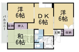アメニティ45【2階】の間取り