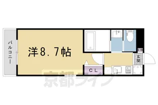 SILK HOUSEとなみ 3号館【503号室】の間取り