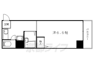 エクラ山科【306号室】の間取り